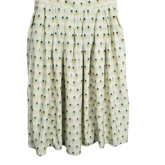 Zappelle eShakti NWOT Size S 6 Dress Fit Flare Sleeveless Crepe Garden Party - Picture 4 of 15